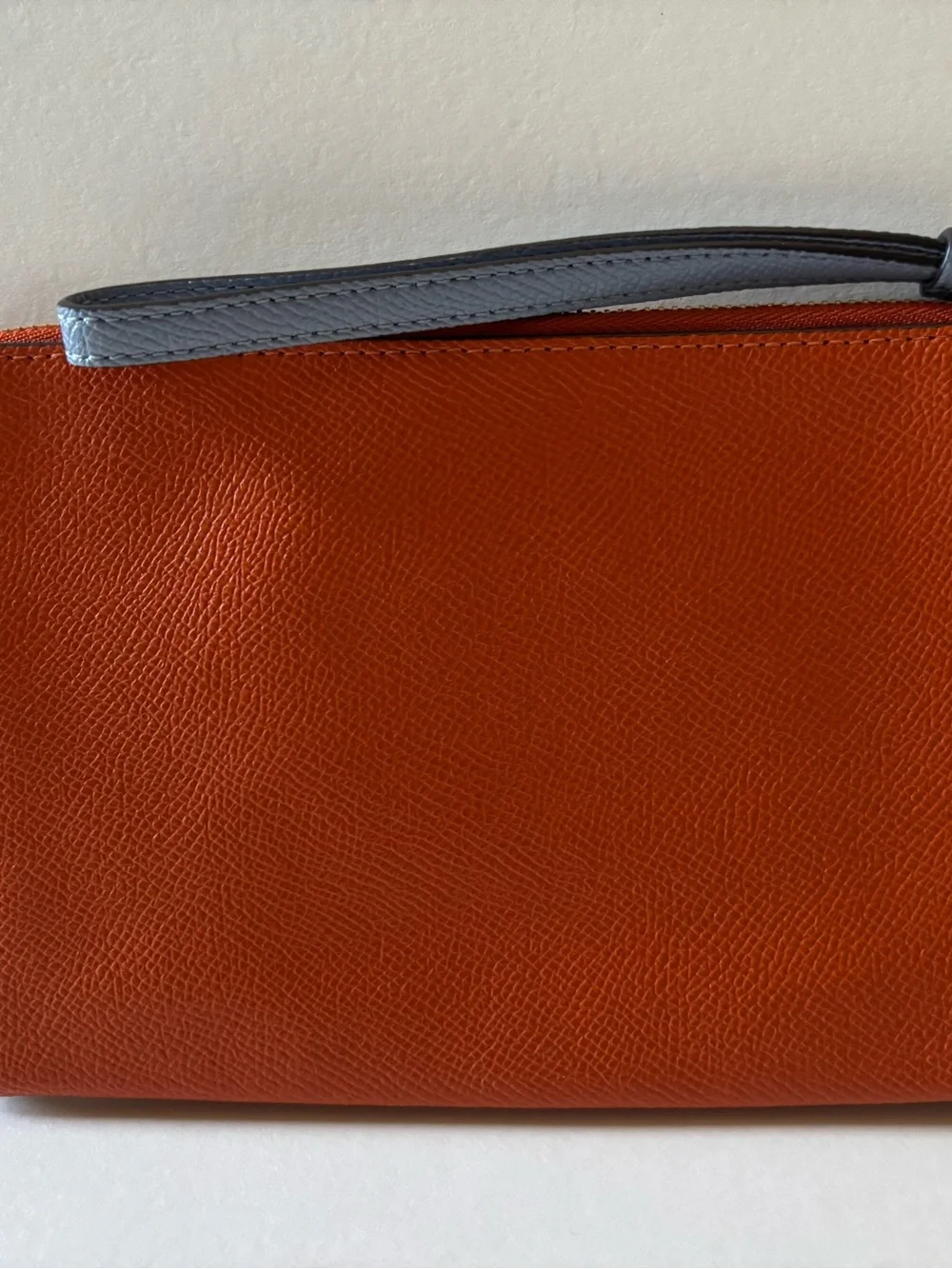 Coach Sunset Wristlet Orange, Blue, Yellow, Cream, Brown NWT